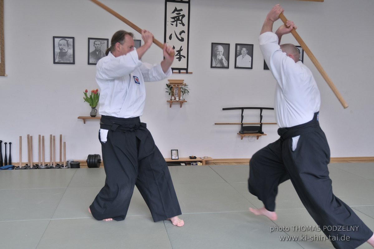 Aikido Intensiv (I) 2023 - Aiki Ken - Thomas Podzelny 5.Dan