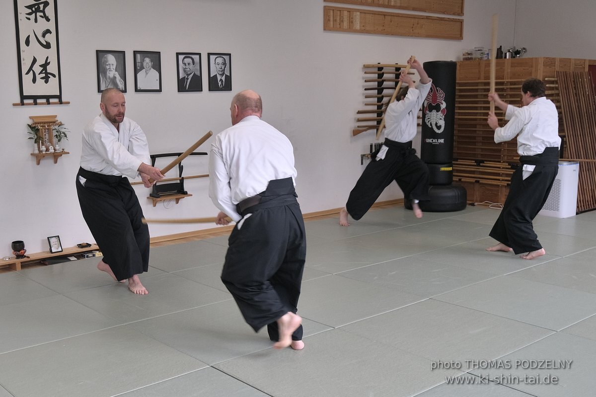 Aikido Intensiv (I) 2023 - Aiki Ken - Thomas Podzelny 5.Dan