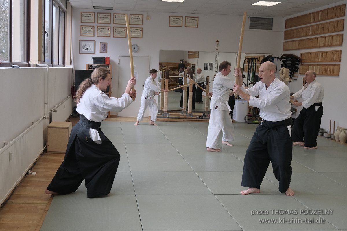 Aikido Intensiv (I) 2023 - Aiki Ken - Thomas Podzelny 5.Dan