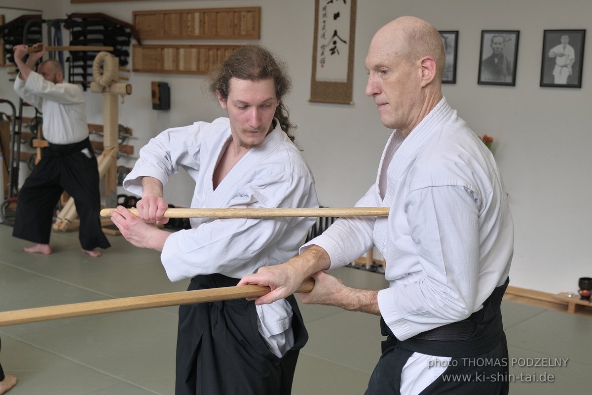 Aikido Intensiv (I) 2023 - Aiki Ken - Thomas Podzelny 5.Dan