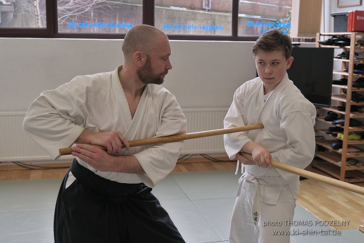 Aikido Intensiv (I) 2023 - Aiki Ken - Thomas Podzelny 5.Dan