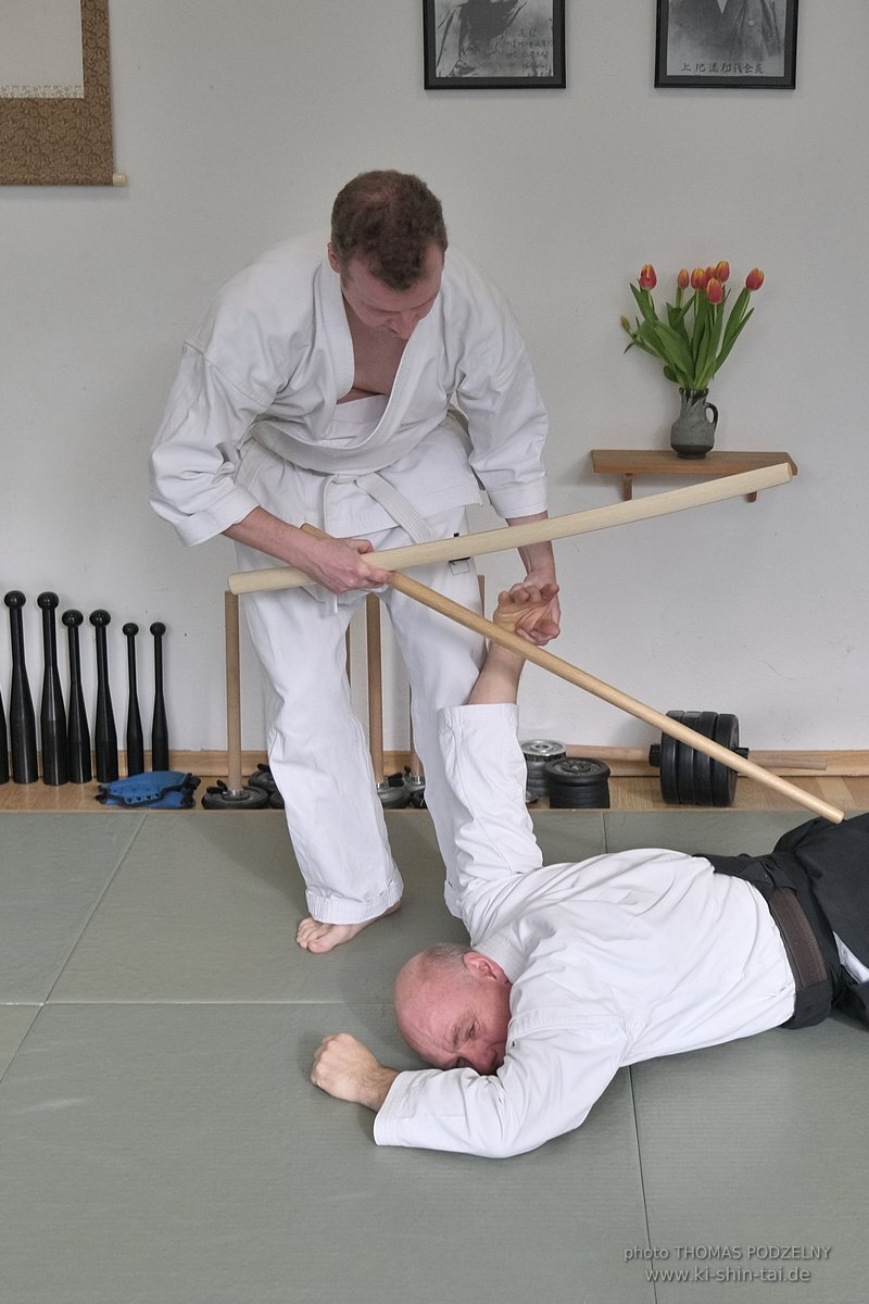 Aikido Intensiv (I) 2023 - Aiki Ken - Thomas Podzelny 5.Dan