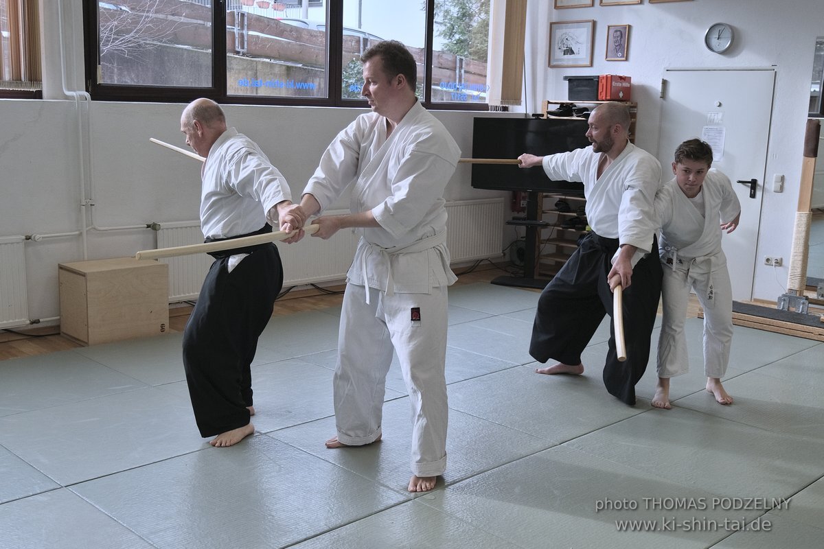 Aikido Intensiv (I) 2023 - Aiki Ken - Thomas Podzelny 5.Dan