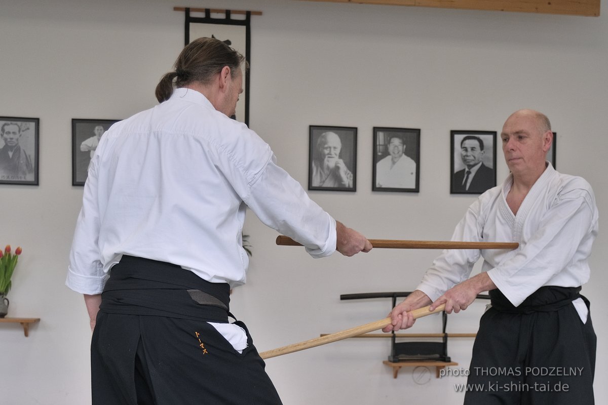 Aikido Intensiv (I) 2023 - Aiki Ken - Thomas Podzelny 5.Dan