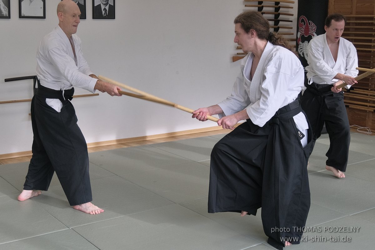 Aikido Intensiv (I) 2023 - Aiki Ken - Thomas Podzelny 5.Dan