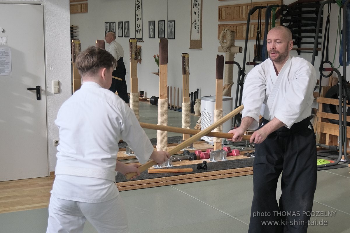 Aikido Intensiv (I) 2023 - Aiki Ken - Thomas Podzelny 5.Dan