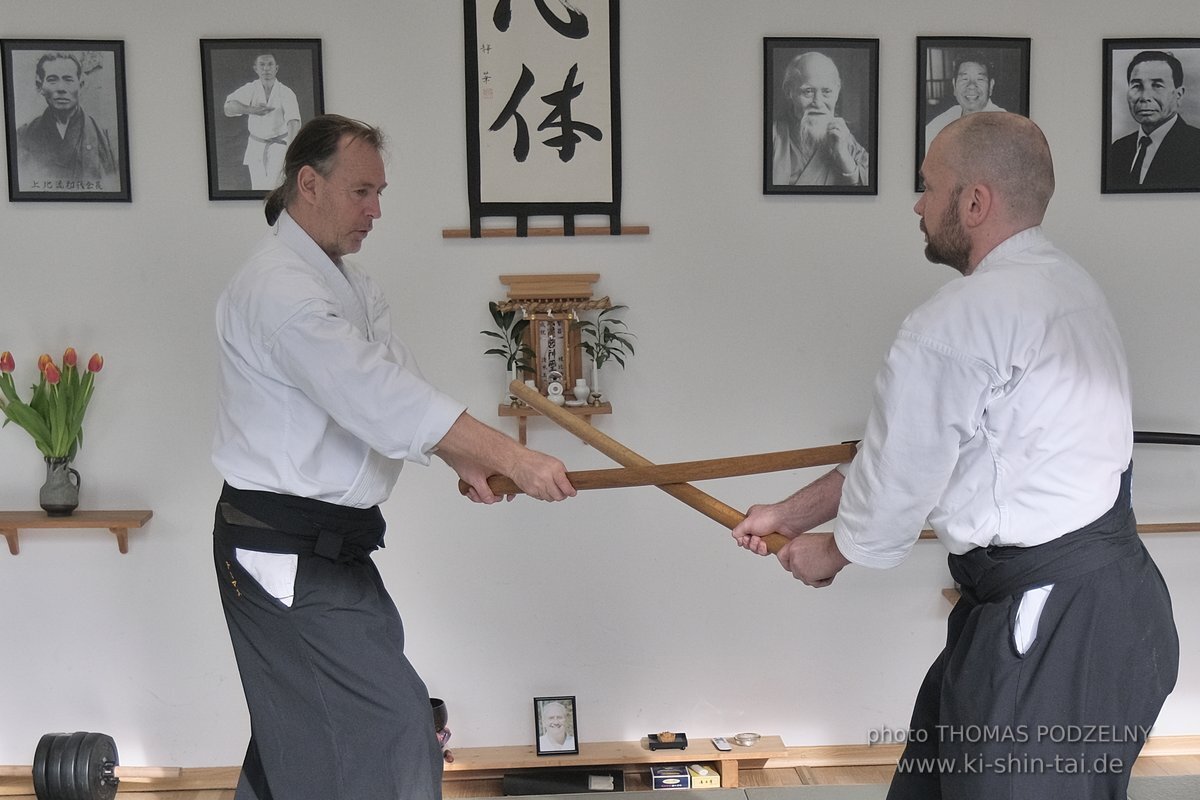 Aikido Intensiv (I) 2023 - Aiki Ken - Thomas Podzelny 5.Dan