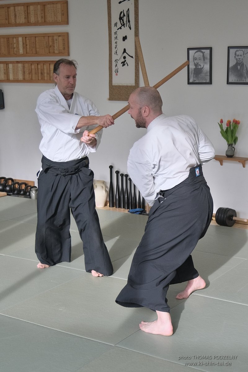 Aikido Intensiv (I) 2023 - Aiki Ken - Thomas Podzelny 5.Dan