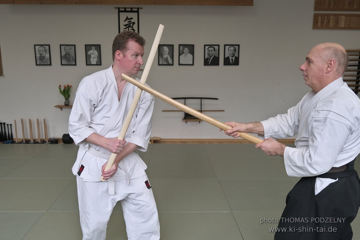 Aikido Intensiv (I) 2023 - Aiki Ken - Thomas Podzelny 5.Dan