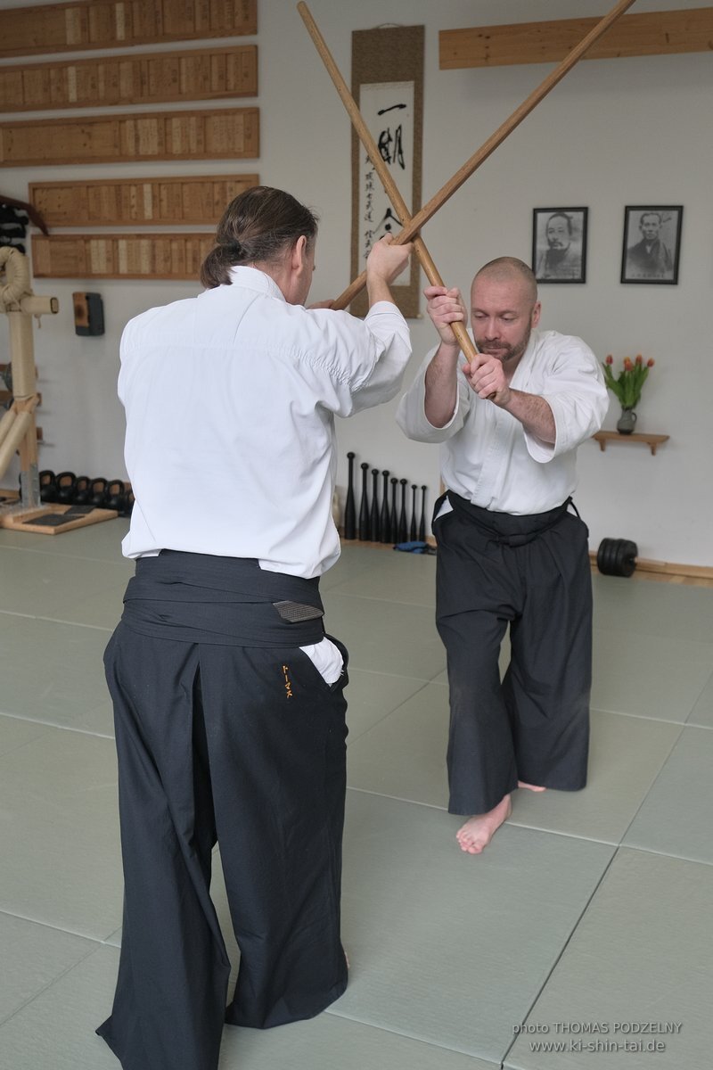 Aikido Intensiv (I) 2023 - Aiki Ken - Thomas Podzelny 5.Dan