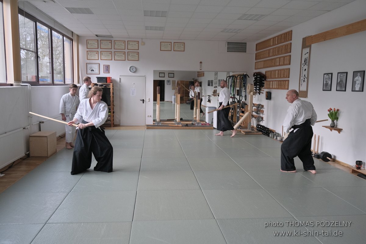 Aikido Intensiv (I) 2023 - Aiki Ken - Thomas Podzelny 5.Dan