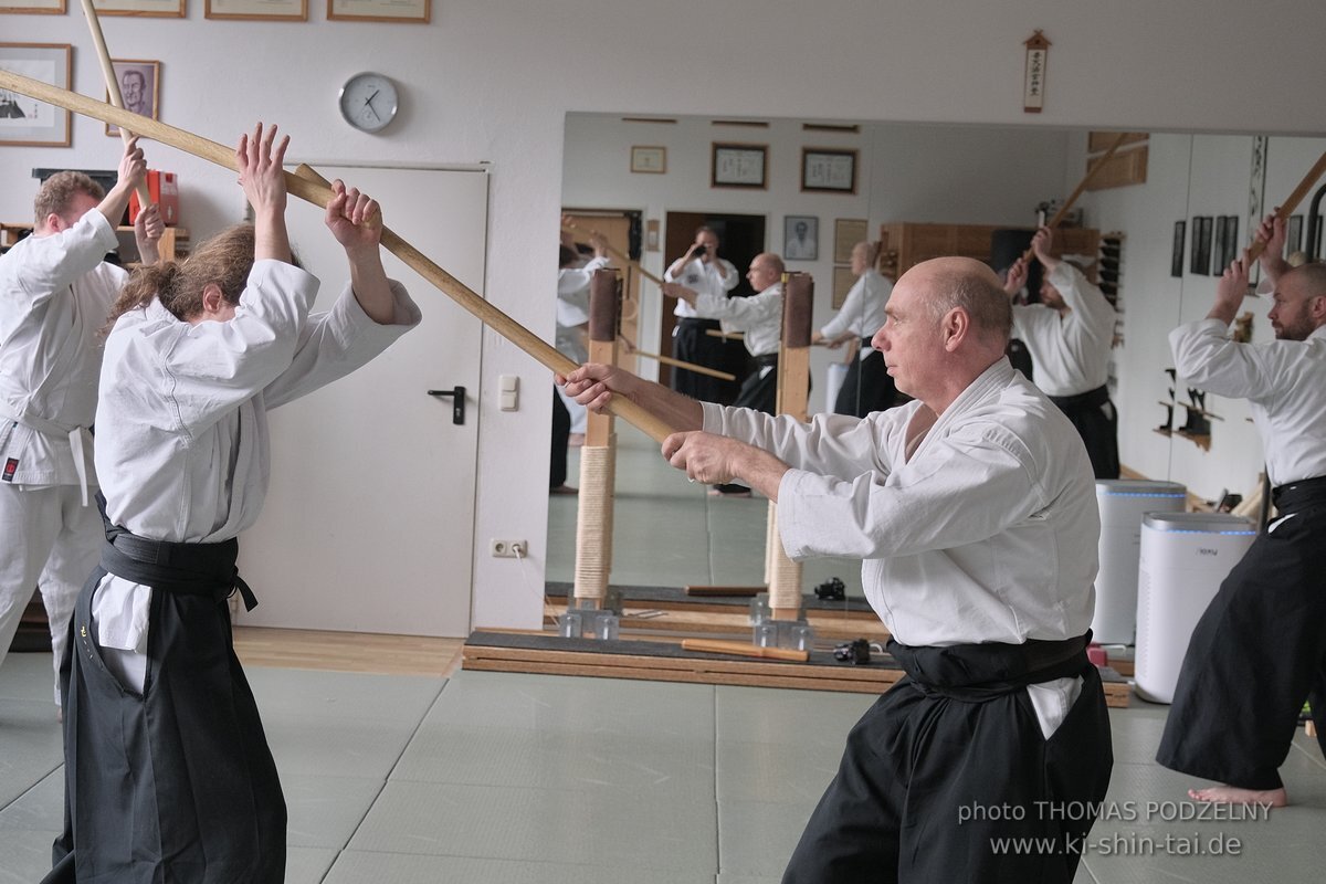 Aikido Intensiv (I) 2023 - Aiki Ken - Thomas Podzelny 5.Dan