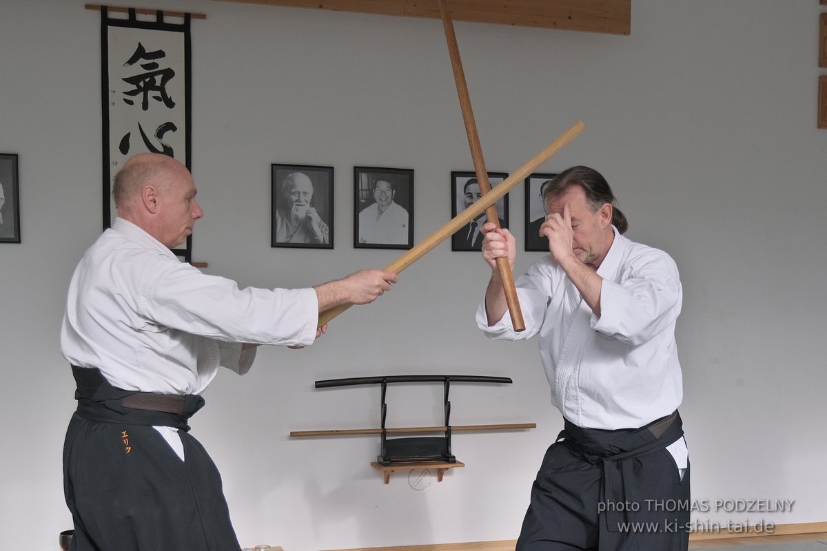 Aikido Intensiv (I) 2023 - Aiki Ken - Thomas Podzelny 5.Dan