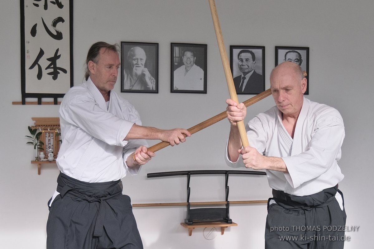 Aikido Intensiv (I) 2023 - Aiki Ken - Thomas Podzelny 5.Dan