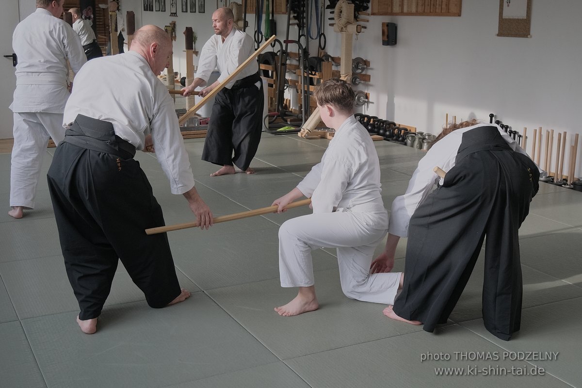 Aikido Intensiv (I) 2023 - Aiki Ken - Thomas Podzelny 5.Dan