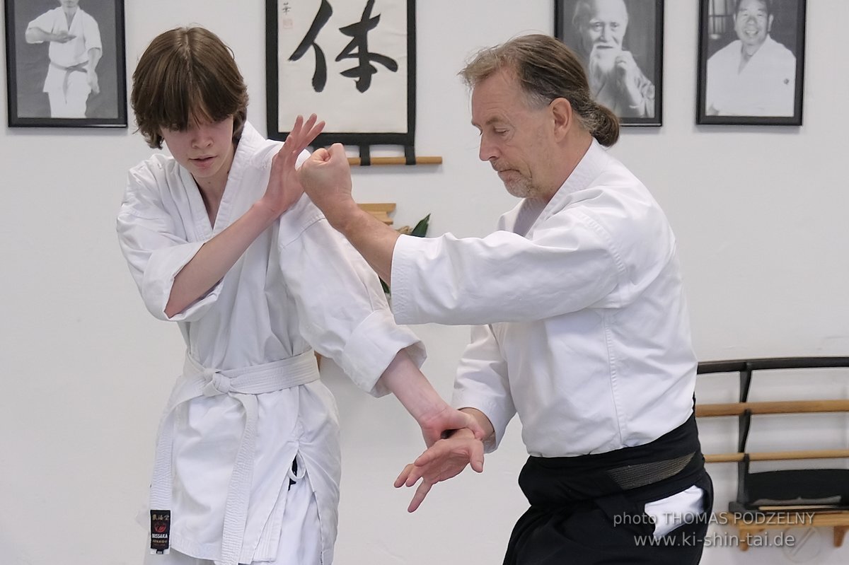 Aikido Kagami Biraki & Shinnenkai 2024 & 6.Dan Shihan Feier Thomas Podzelny