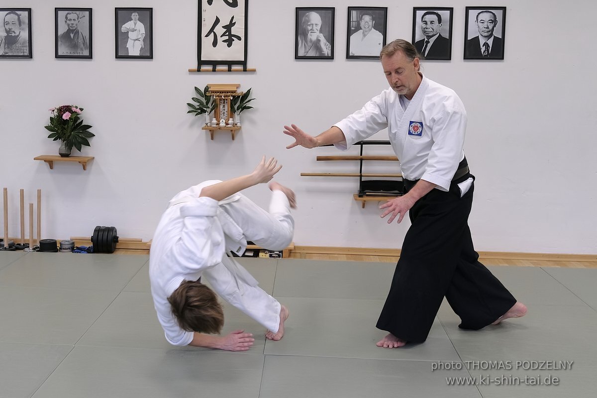 Aikido Kagami Biraki & Shinnenkai 2024 & 6.Dan Shihan Feier Thomas Podzelny