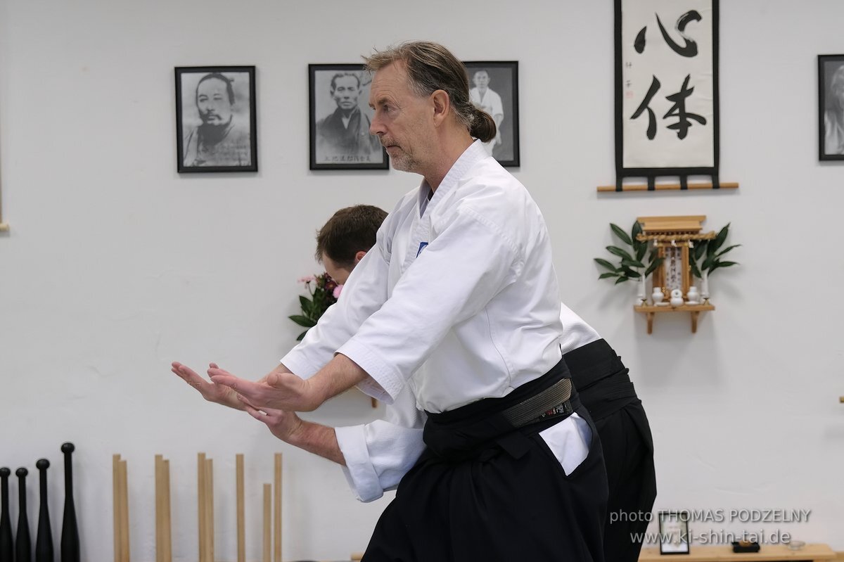 Aikido Kagami Biraki & Shinnenkai 2024 & 6.Dan Shihan Feier Thomas Podzelny