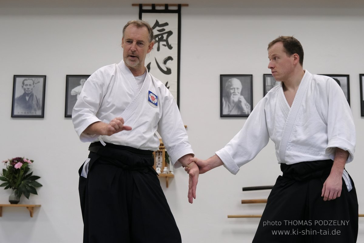 Aikido Kagami Biraki & Shinnenkai 2024 & 6.Dan Shihan Feier Thomas Podzelny