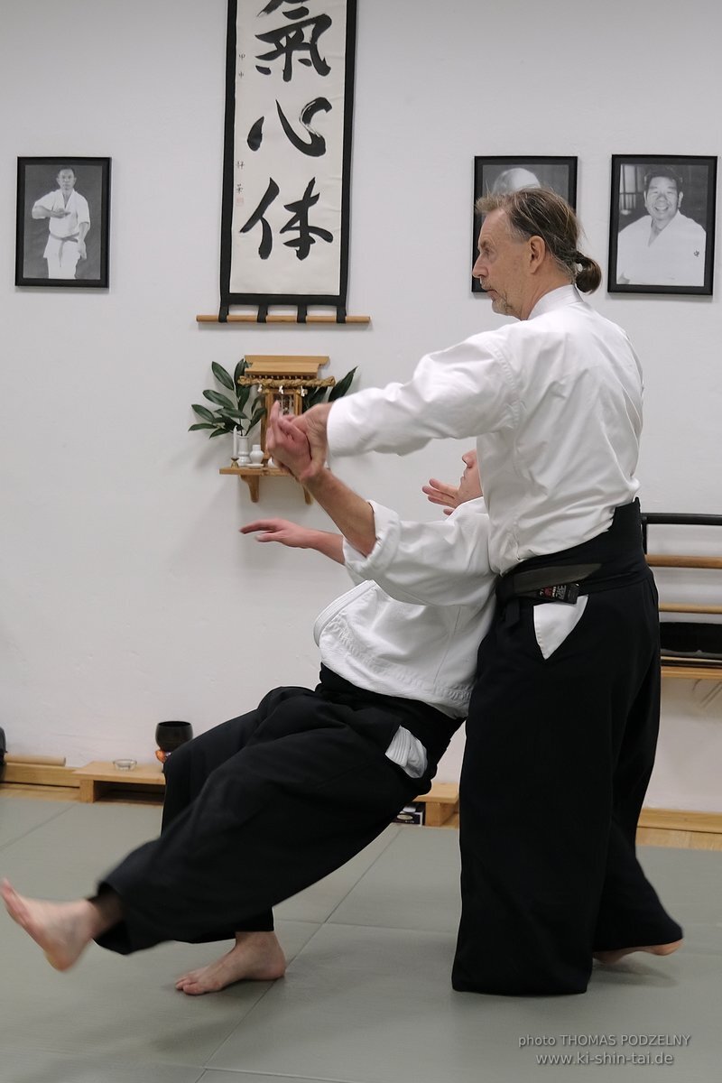 Aikido Kagami Biraki & Shinnenkai 2024 & 6.Dan Shihan Feier Thomas Podzelny