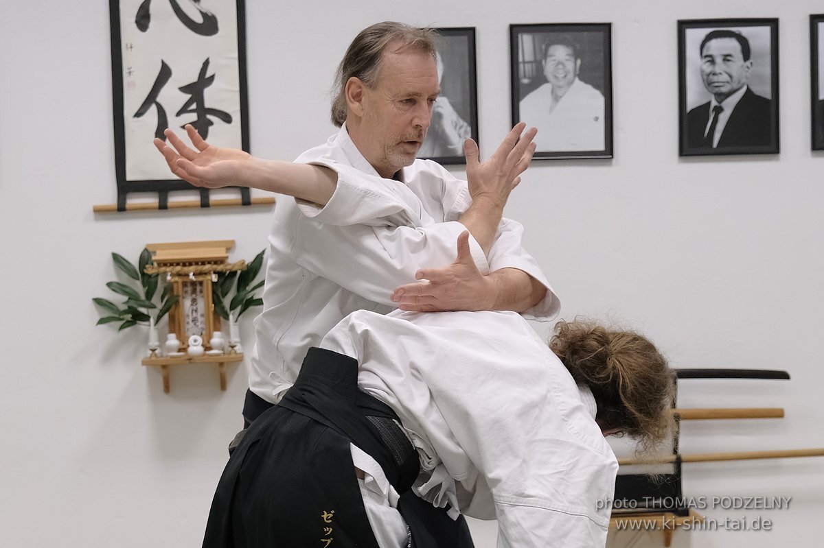 Aikido Kagami Biraki & Shinnenkai 2024 & 6.Dan Shihan Feier Thomas Podzelny