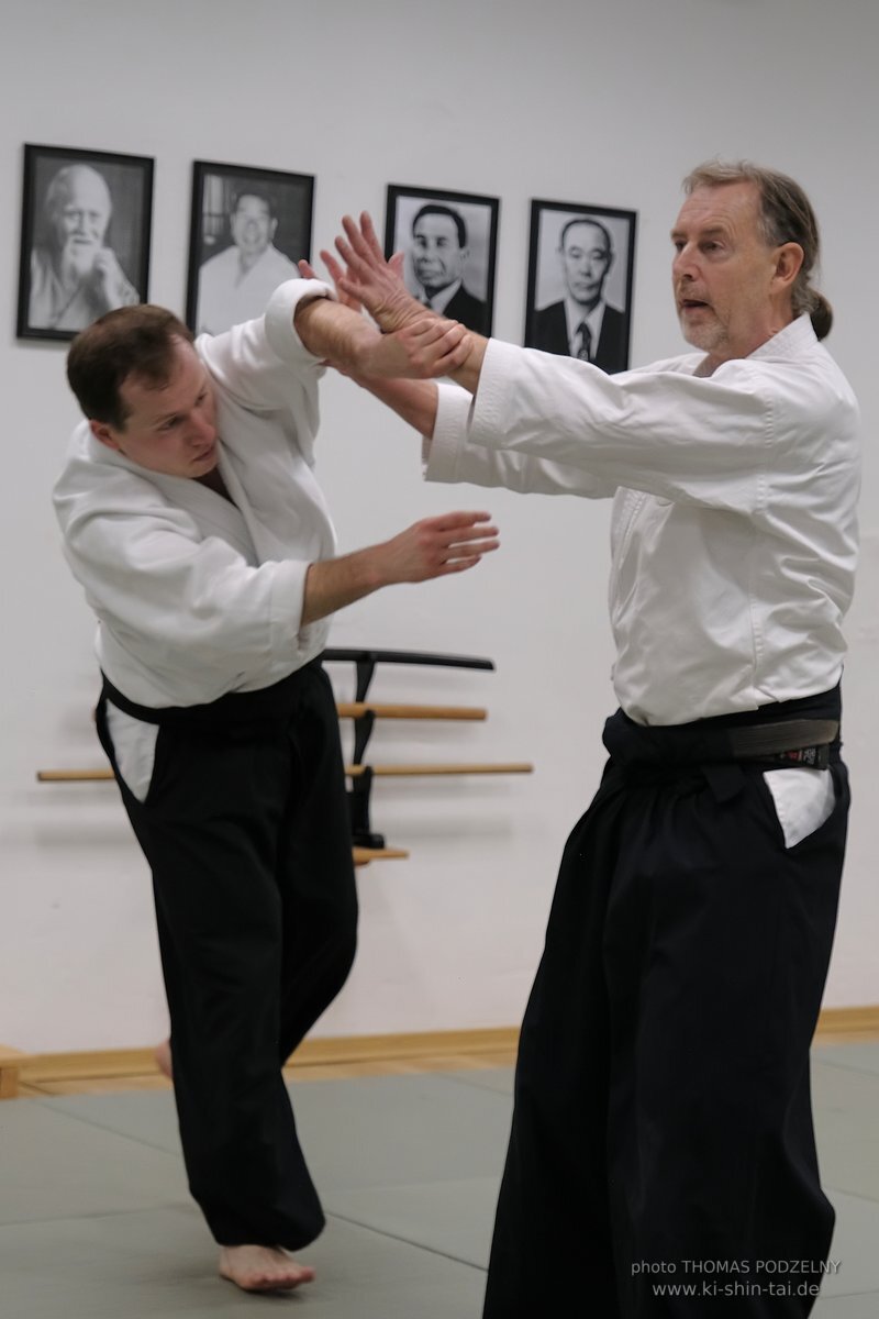 Aikido Kagami Biraki & Shinnenkai 2024 & 6.Dan Shihan Feier Thomas Podzelny