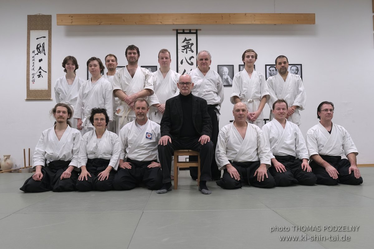 Aikido Kagami Biraki & Shinnenkai 2024 & 6.Dan Shihan Feier Thomas Podzelny