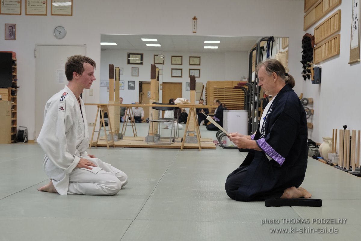 Aikido Shodan Prüfung Philipp Wacker