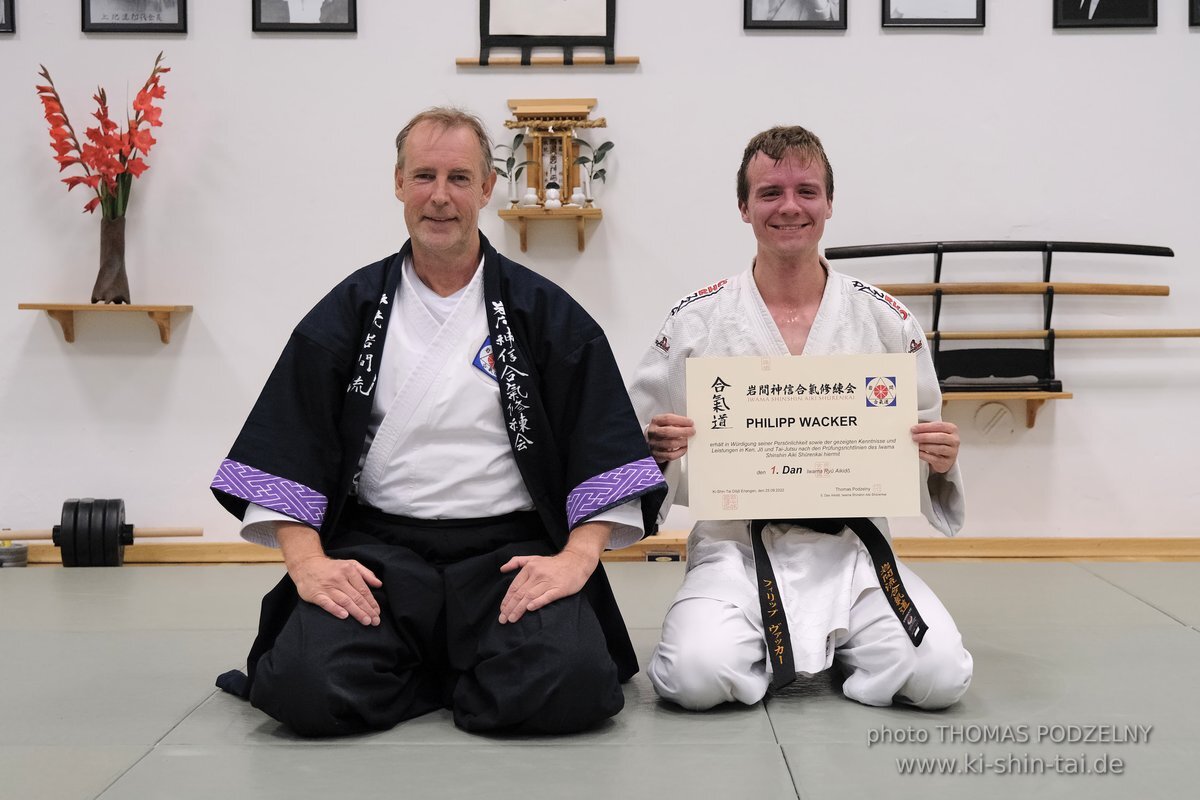 Aikido Shodan Prüfung Philipp Wacker