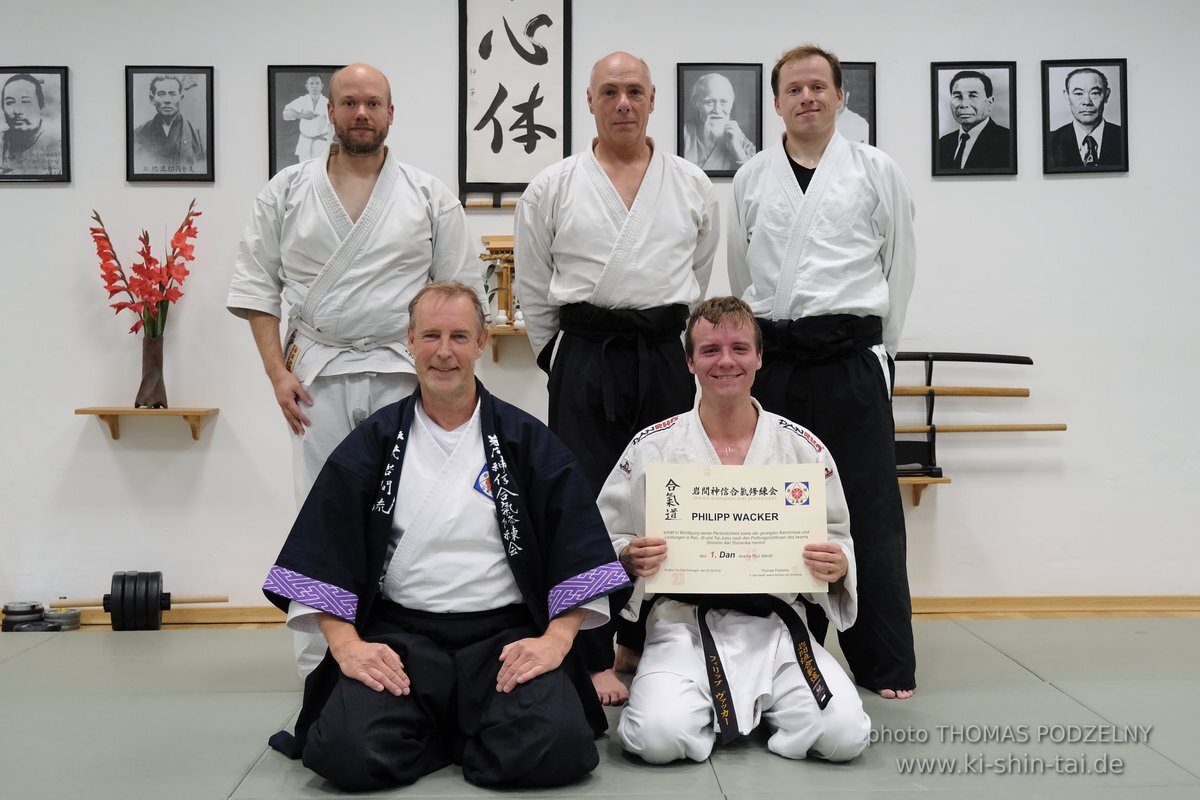 Aikido Shodan Prüfung Philipp Wacker