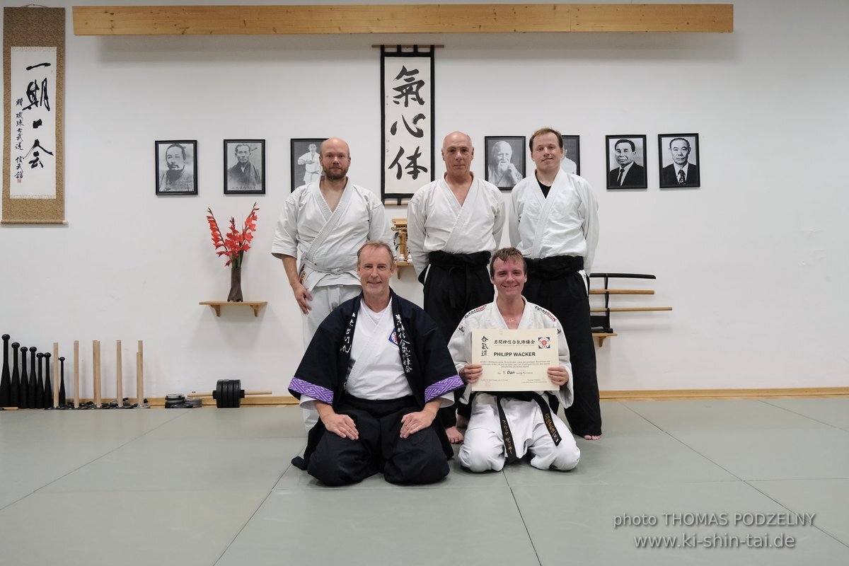 Aikido Shodan Prüfung Philipp Wacker