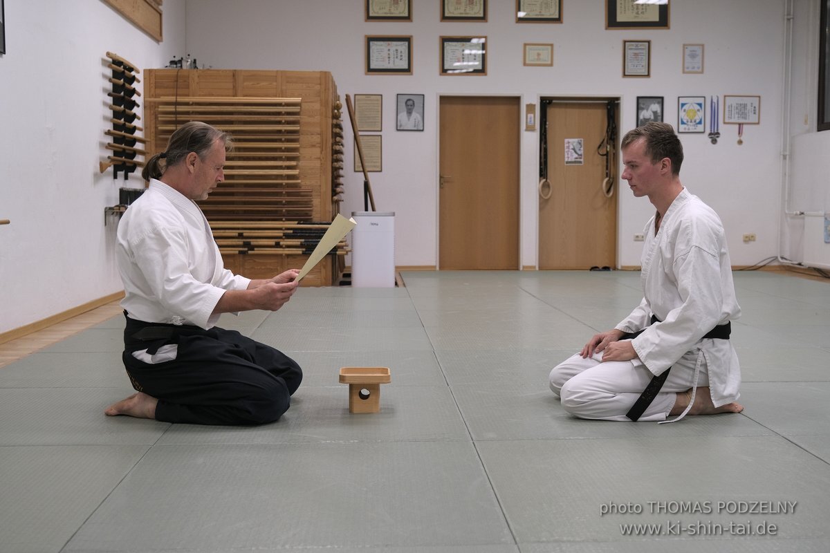 Aikido Shodan Prüfung Philipp Wacker