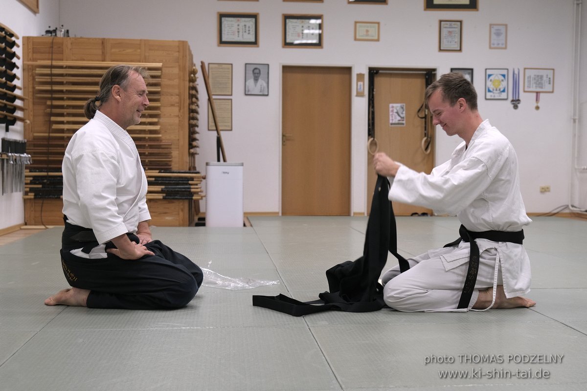 Aikido Shodan Prüfung Philipp Wacker