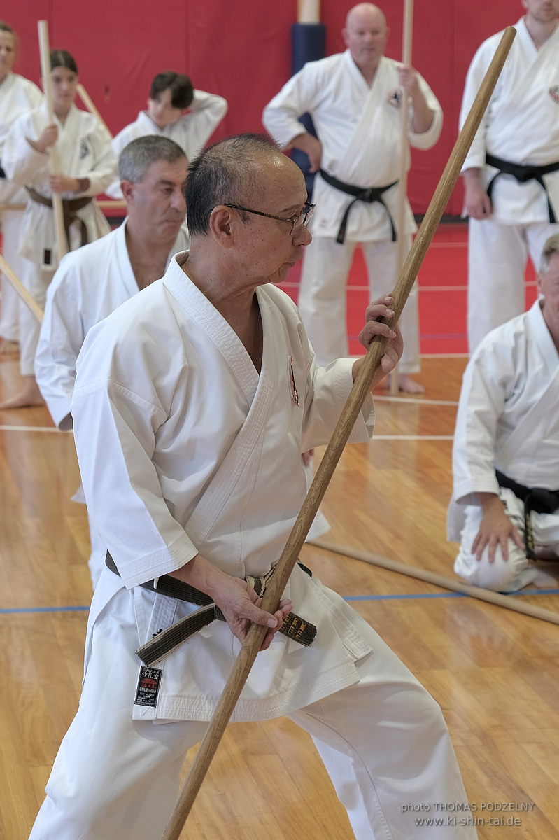 Ryûkyû Kobudô Lehrgang mit Kaichô Hiroshi Akamine in Athen 4.-6.7.2025