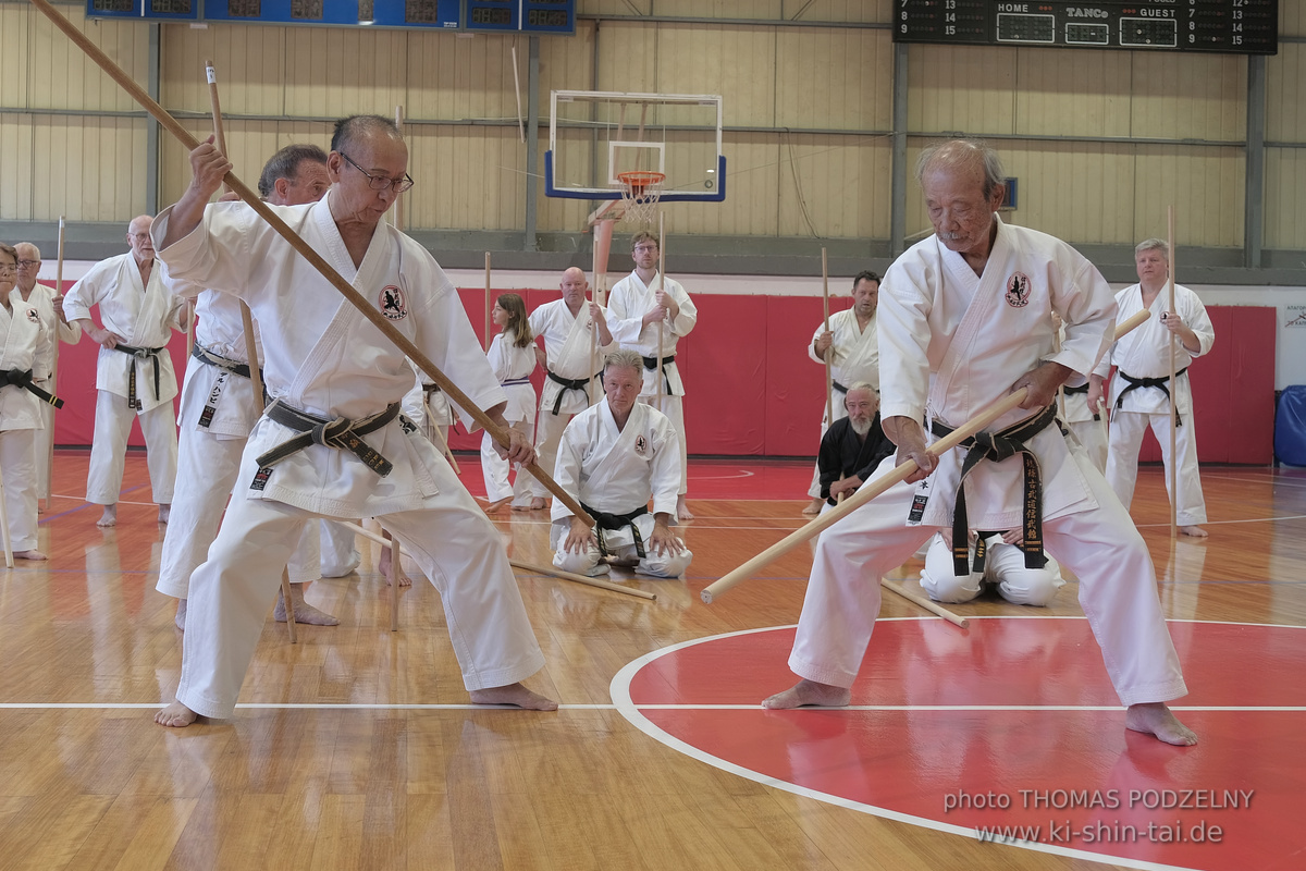 Ryûkyû Kobudô Lehrgang mit Kaichô Hiroshi Akamine in Athen 4.-6.7.2025