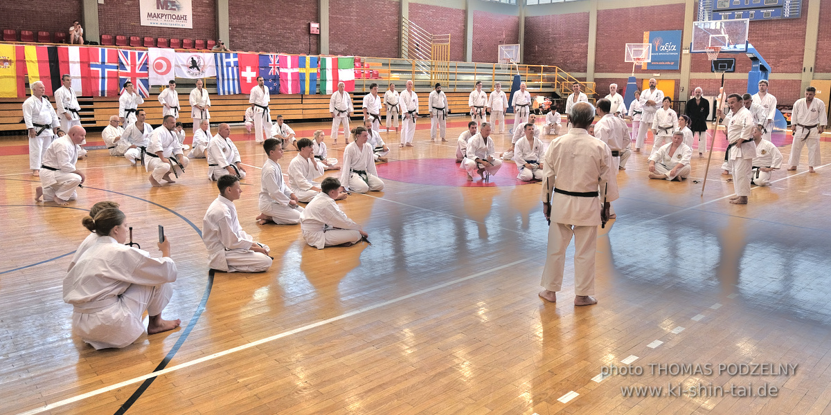 Ryûkyû Kobudô Lehrgang mit Kaichô Hiroshi Akamine in Athen 4.-6.7.2025