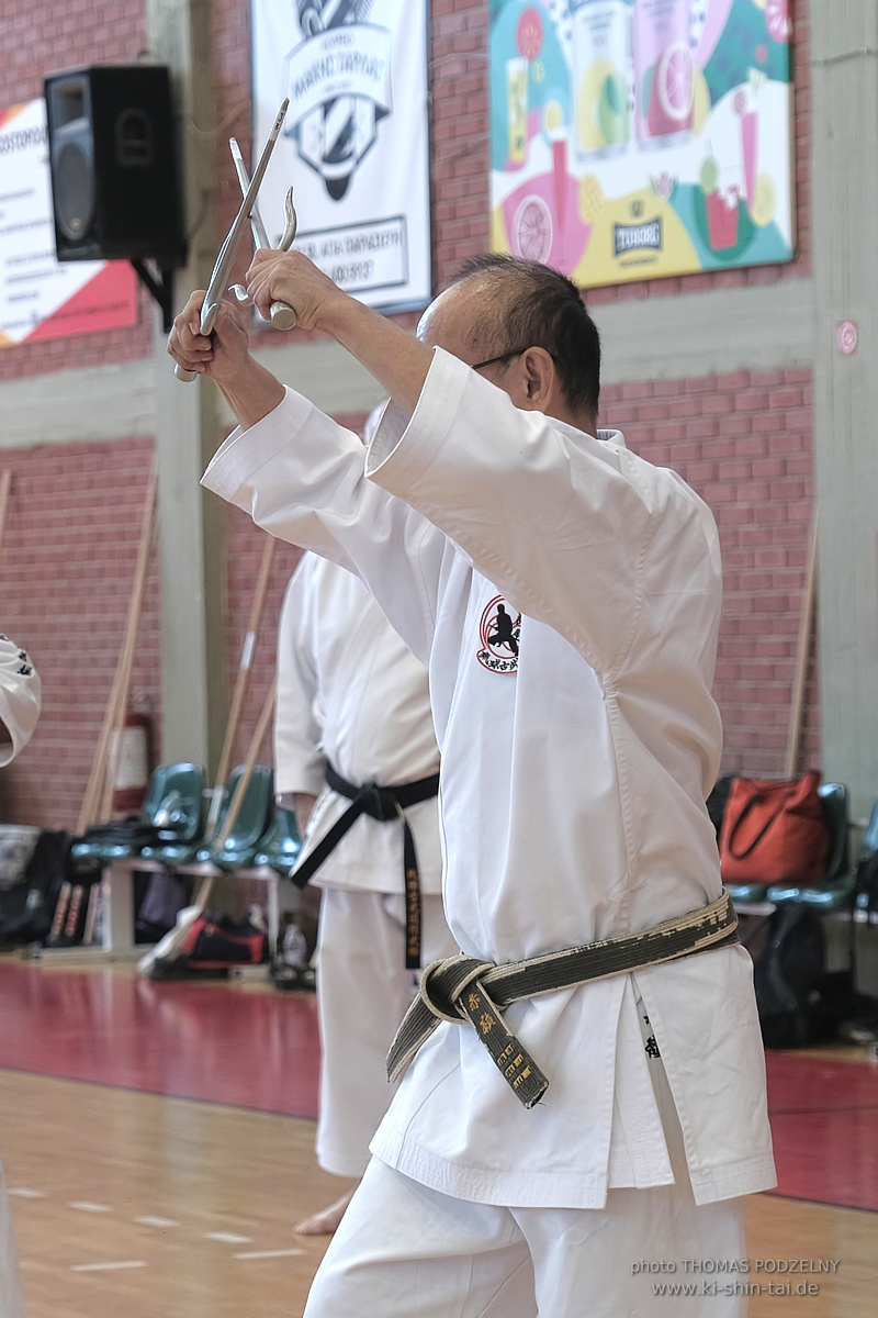 Ryûkyû Kobudô Lehrgang mit Kaichô Hiroshi Akamine in Athen 4.-6.7.2025