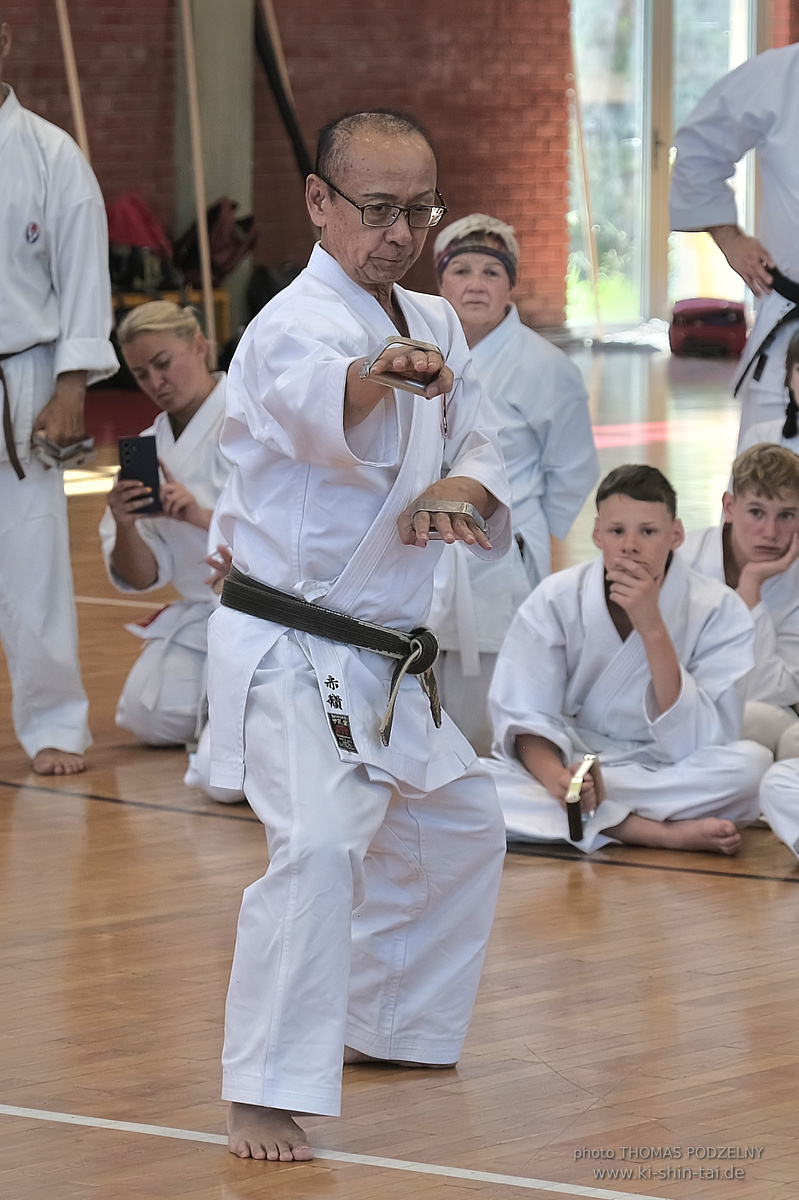 Ryûkyû Kobudô Lehrgang mit Kaichô Hiroshi Akamine in Athen 4.-6.7.2025