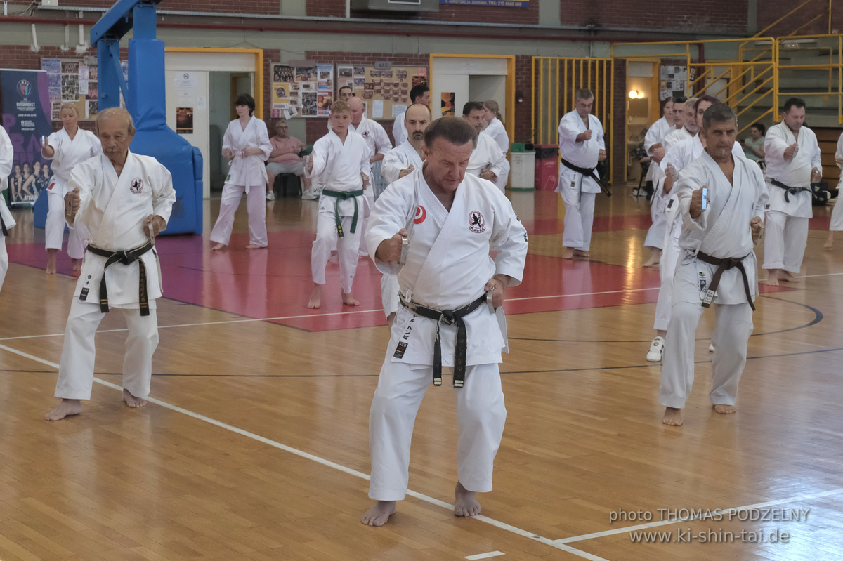 Ryûkyû Kobudô Lehrgang mit Kaichô Hiroshi Akamine in Athen 4.-6.7.2025