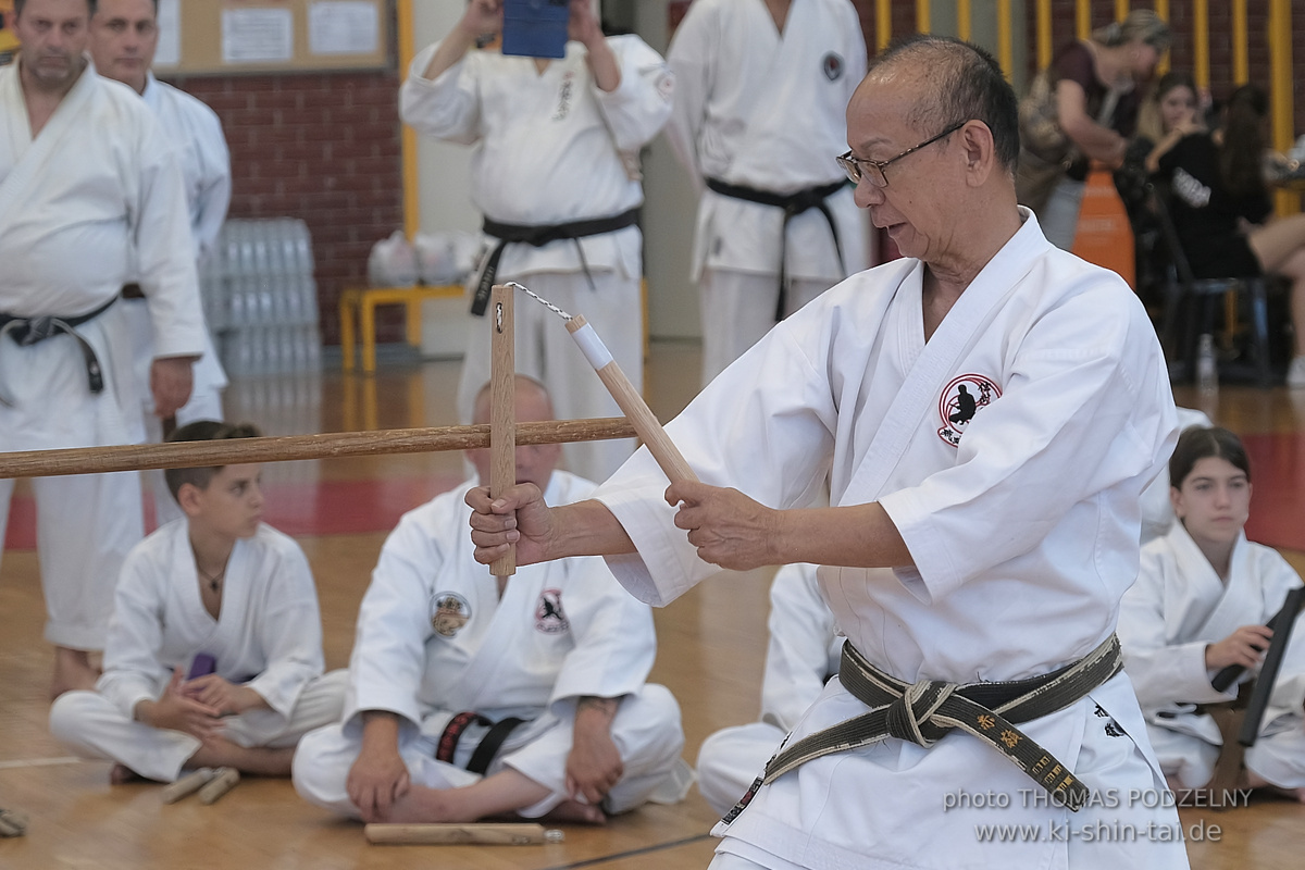 Ryûkyû Kobudô Lehrgang mit Kaichô Hiroshi Akamine in Athen 4.-6.7.2025