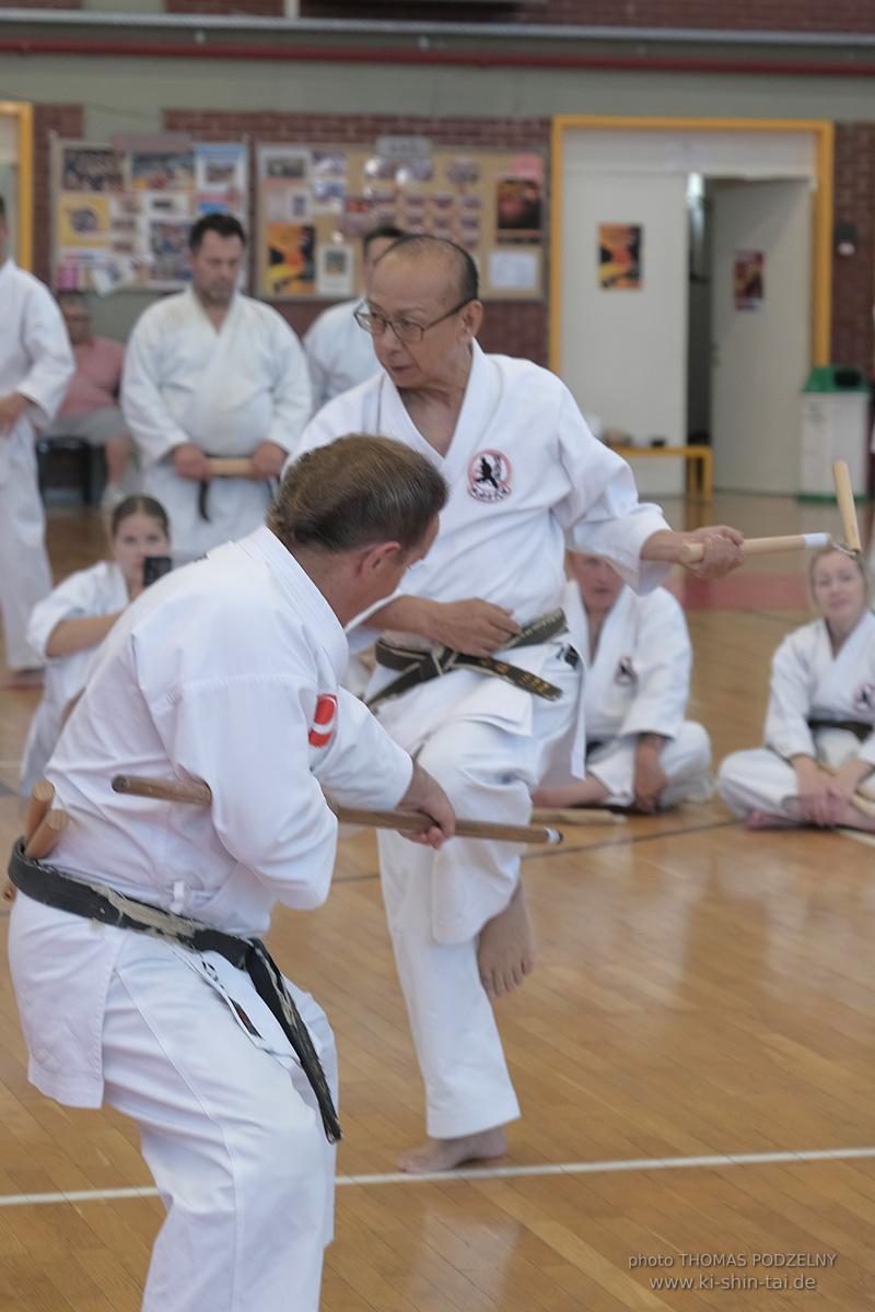 Ryûkyû Kobudô Lehrgang mit Kaichô Hiroshi Akamine in Athen 4.-6.7.2025