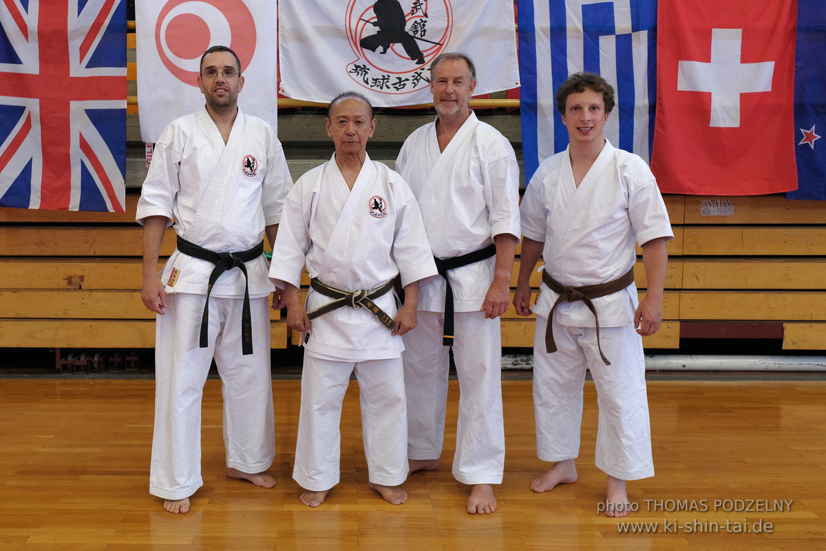 Du betrachtest gerade Kobudô Lehrgang mit Kaichô Hiroshi Akamine in Athen – Juli 2025
