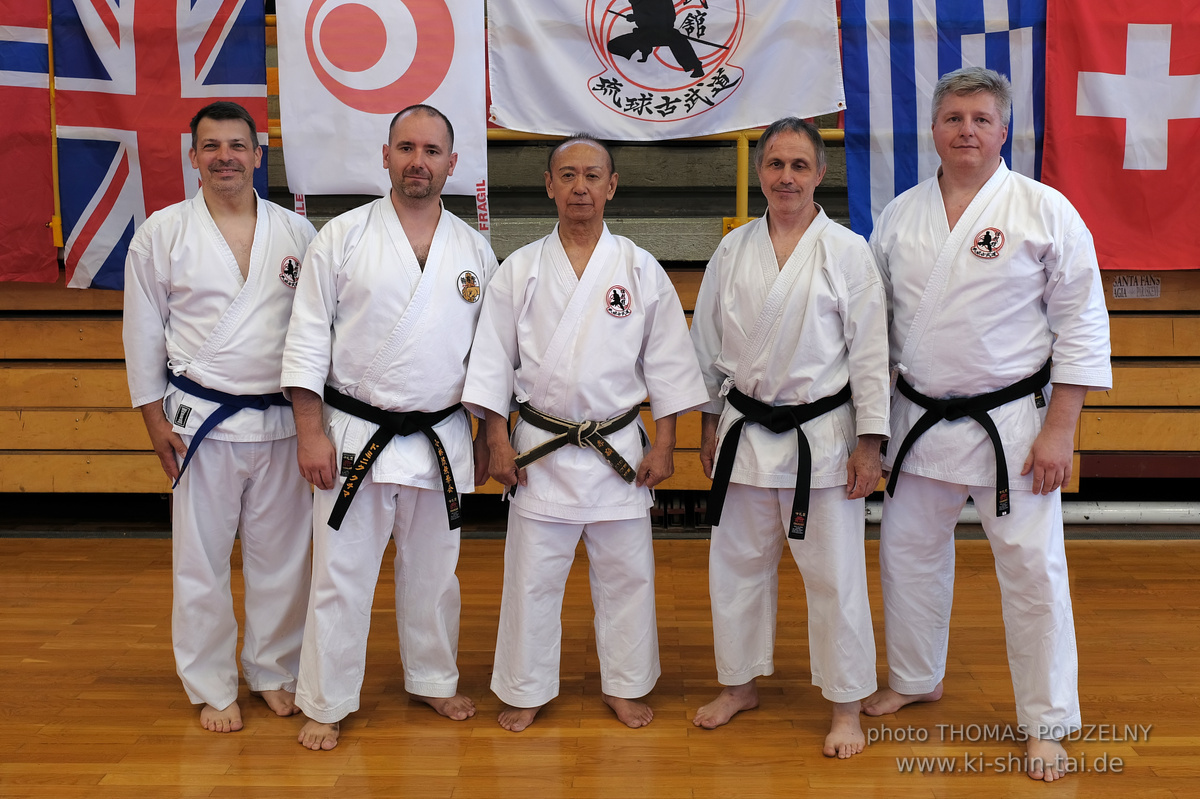 Ryûkyû Kobudô Lehrgang mit Kaichô Hiroshi Akamine in Athen 4.-6.7.2025