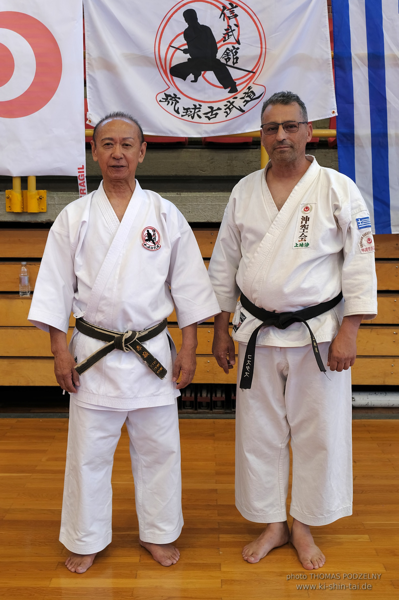 Ryûkyû Kobudô Lehrgang mit Kaichô Hiroshi Akamine in Athen 4.-6.7.2025