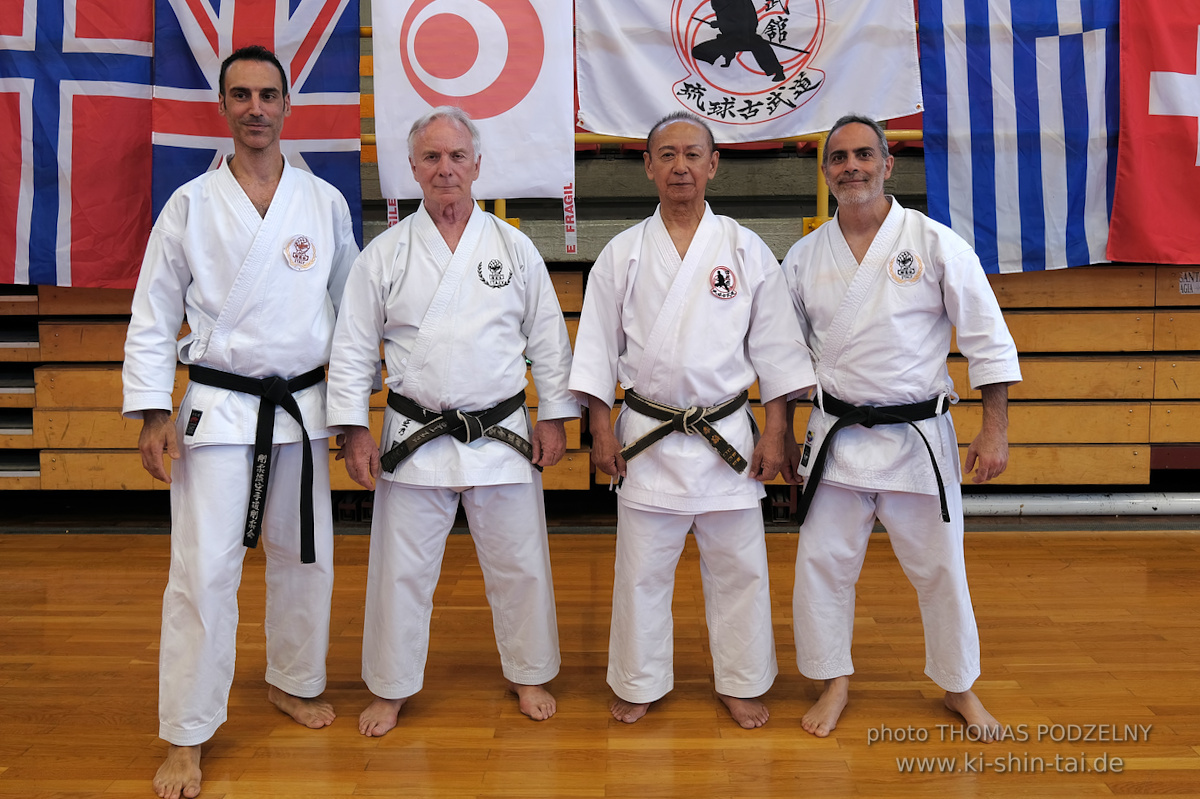 Ryûkyû Kobudô Lehrgang mit Kaichô Hiroshi Akamine in Athen 4.-6.7.2025