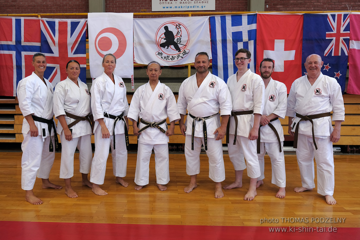 Ryûkyû Kobudô Lehrgang mit Kaichô Hiroshi Akamine in Athen 4.-6.7.2025