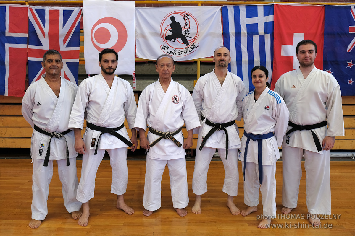 Ryûkyû Kobudô Lehrgang mit Kaichô Hiroshi Akamine in Athen 4.-6.7.2025