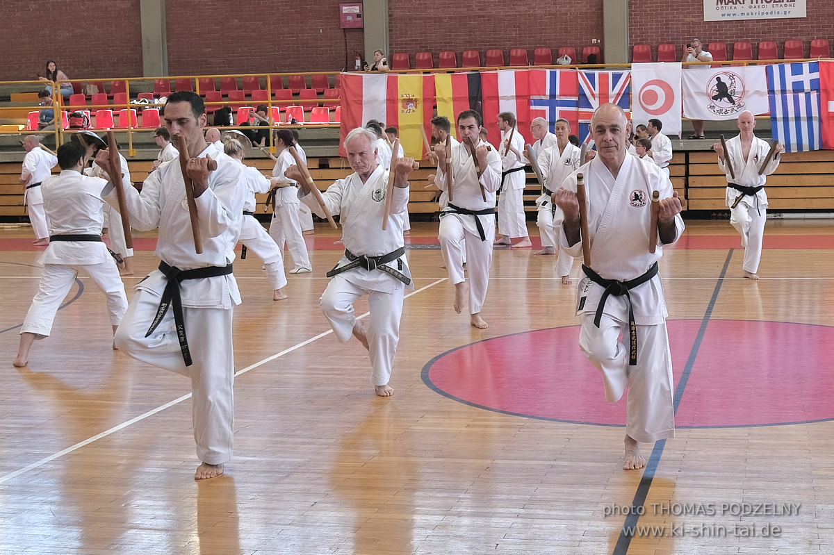 Ryûkyû Kobudô Lehrgang mit Kaichô Hiroshi Akamine in Athen 4.-6.7.2025