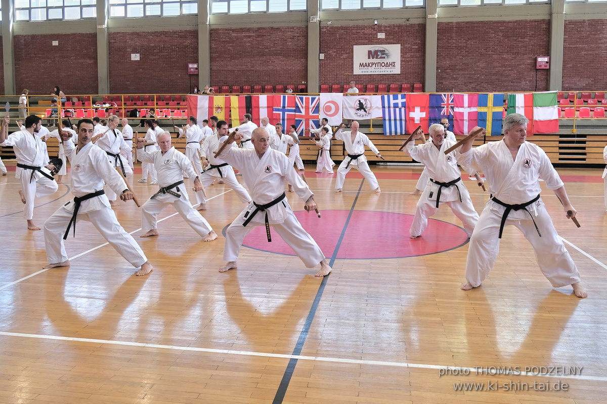 Ryûkyû Kobudô Lehrgang mit Kaichô Hiroshi Akamine in Athen 4.-6.7.2025