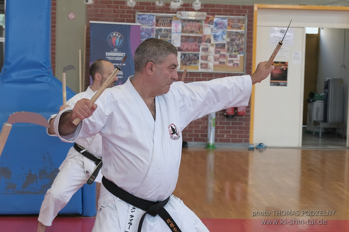 Ryûkyû Kobudô Lehrgang mit Kaichô Hiroshi Akamine in Athen 4.-6.7.2025